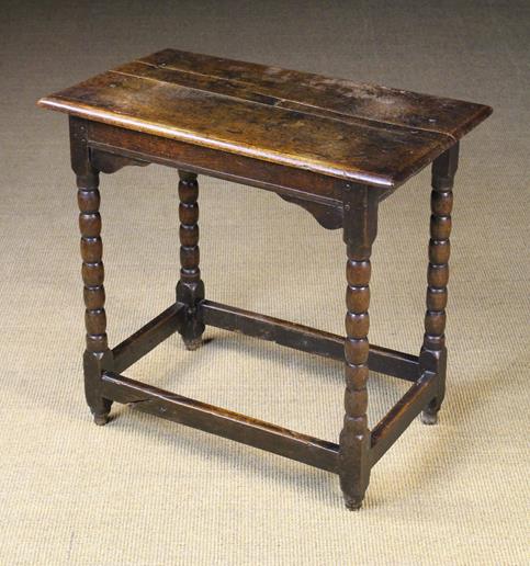 A Small 17th Century Centre Table. The p