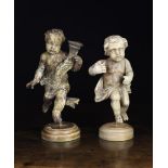 Two Early 18th Century Carved Limewood P
