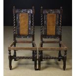 An Unusual Pair of Late 17th Century Can