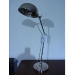 A new chrome desk lamp - needs wiring