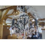 A modern ornate chandelier from Norfolk Living,