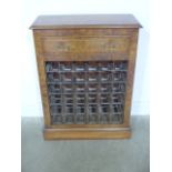 A new walnut effect thirty six bottle wine rack,