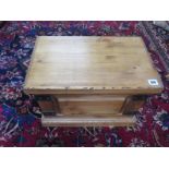 A small pine storage box - Width 48cm x Height 35cm