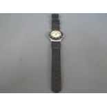 A Tag Heuer gents professional 200 meters wristwatch on Tag Heuer strap, quartz movement,