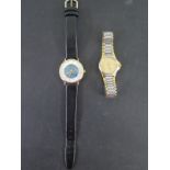 A Zenith ladies stainless steel quartz Port Royal wristwatch and a Pierre Cardin Australian opal