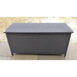 A new Maze Rattan cushion box - flat packed - Width 135cm x Depth 57cm x Height 65cm