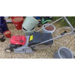 A Honda petrol lawn mower model HRB 425c