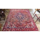 A handknotted woolen Bakhtiar rug - 2.40m x 2.