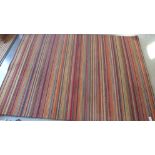 A multicoloured woolen contemporary carpet - 2.30m x 1.