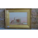 Augustus Osbourne Lamplough 1877- 1930 - British - A watercolour entitled A bit of old Luxor signed