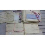 A collection of 19th century indentures - approx 30 in total