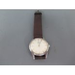 A gentleman's Omega automatic wristwatch,