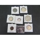 Seven Victorian Jubilee coins dated 1887