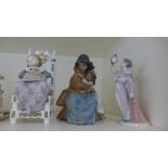 A Lladro figure of a matador,