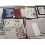 World Stamp collection in albums, stock books, stock cards, album pages, tins,