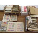 One persons collection of stamps - Worldwide and Commonwealth - both in albums and loose