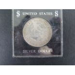 An American silver Dollar 1921