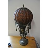 A modern balloon table light - Height 60cm - working