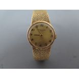 A ladies 9ct gold cased Favre-Leuba wristwatch,