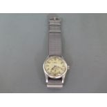 A manual wind Ebel Military issue wristwatch,