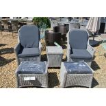 A pair of Bramblecrest Monterey reclining chairs,