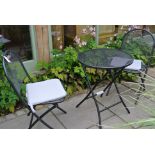 A Bramblecrest mesh bistro set