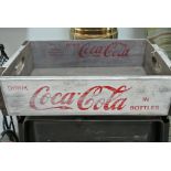 A modern Coca Cola advertising box