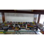 Approx sixty freight wagons N gauge,