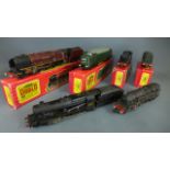 A selection of Hornby Dublo Locomotives including 4-6-2 City of London and tender in BR Maroon