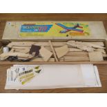 A Keil Kraft super 60 aeroplane kit 60 inch wingspan