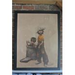 Craig Davison Limited Edition Giclee print canvas edition entitled - Don't Put The Beep Lid On - 40
