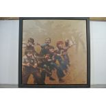 Craig Davison Limited Edition Giclee print canvas edition entitled Guns of the Magnificent - 36