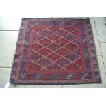 A Tribal Gazak rug - 108cm x 118cm