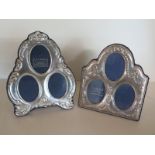 Two small hallmarked silver photo/picture frames,