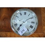 A GPO bulkhead clock - the back stamped GPO GG 26 235 No 1