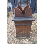 A 19th Century glazed chimney pot - 70cm high