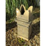 A "castle" top chimney pot