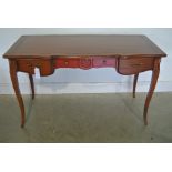 A French style cherry desk,