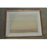 A framed and glazed water colour signed John Edmund Mace - 1889-1952 - listed artist - 37 cm x 55