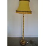 A Chinoiserie decorated 1920's standard lamp,