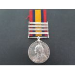 A Victorian South Africa Service Medal with Transvaal, Orange Free State,