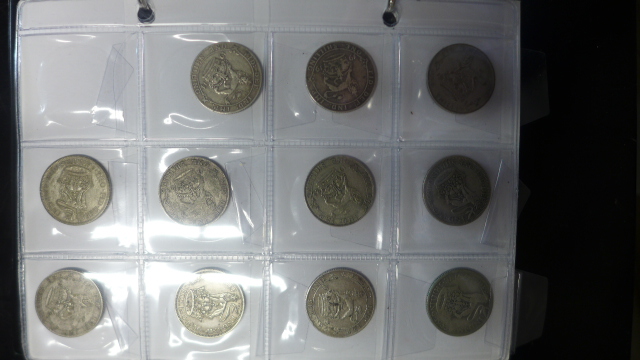 A Collection of 3 Georgian shillings, - Image 5 of 6