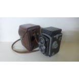 A Rolleiflex Camera by Franke and Heidecke,