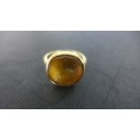 An 18ct Yellow Gold Ring marked Marco Bicego, Made in Italy, Size O, approximately 7.