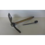 A trenching tool and spike bayonet No4 MK11