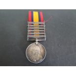 A South Africa Medal with six clasps, South Africa 1902, Laings Nen Transvaal, Relief of Ladysmith,