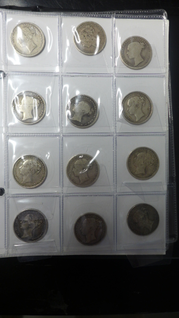 A Collection of 3 Georgian shillings, - Image 2 of 6