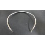 A Georg Jensen Silver Necklace marked A10A - some light surface scratches
