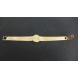A 14ct Yellow Gold cased Concord Quartz Watch,