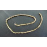 A 9ct Yellow Gold Necklace - 50cm long and approximately 14 grams - in good condition
